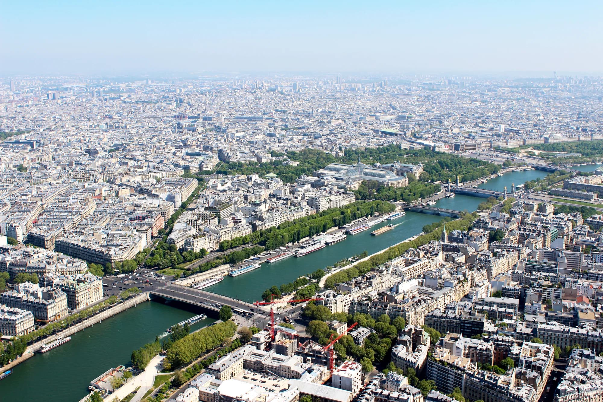 Paris et la Seine, en Île-de-France